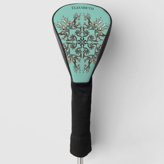 Pickleball-paddle Golfheadcover (Voorkant)