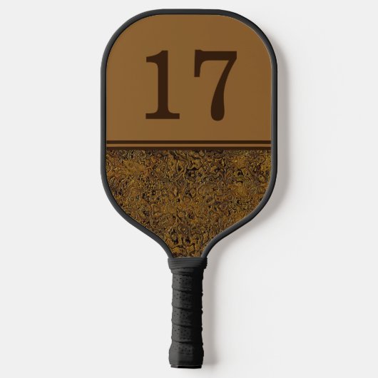 Pickleball Paddle "Interlocking" (Achterkant)