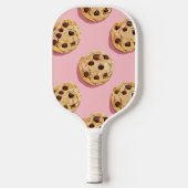 Pickleball Paddle met koekjes erop (Voorkant)