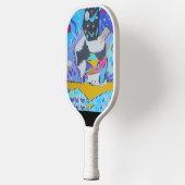 Pickleball Paddle met Schnauzer (Links)