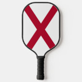 Pickleball Paddle met vlag van Alabama, Verenigde (Achterkant)