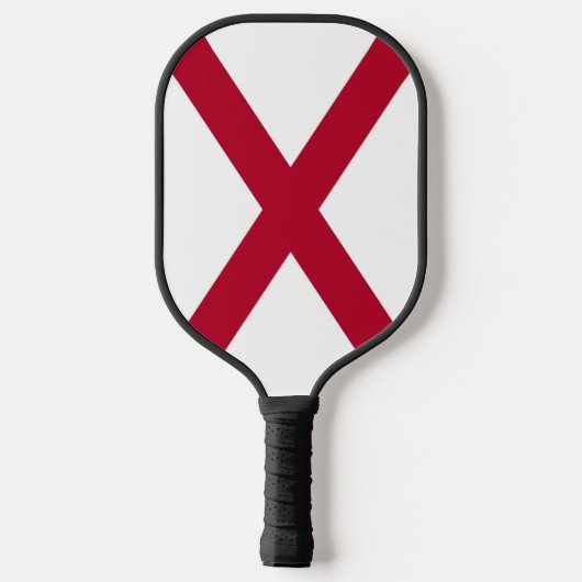 Pickleball Paddle met vlag van Alabama, Verenigde  (Achterkant)