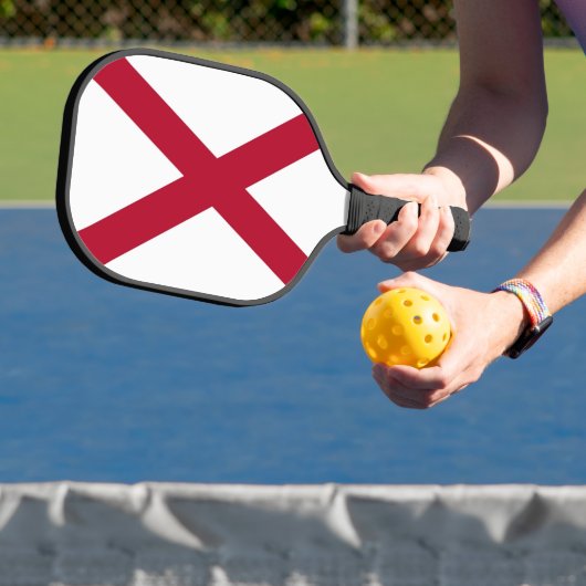 Pickleball Paddle met vlag van Alabama, Verenigde (Insitu)