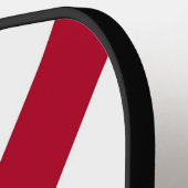 Pickleball Paddle met vlag van Alabama, Verenigde  (Links Detail)