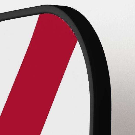 Pickleball Paddle met vlag van Alabama, Verenigde  (Links Detail)