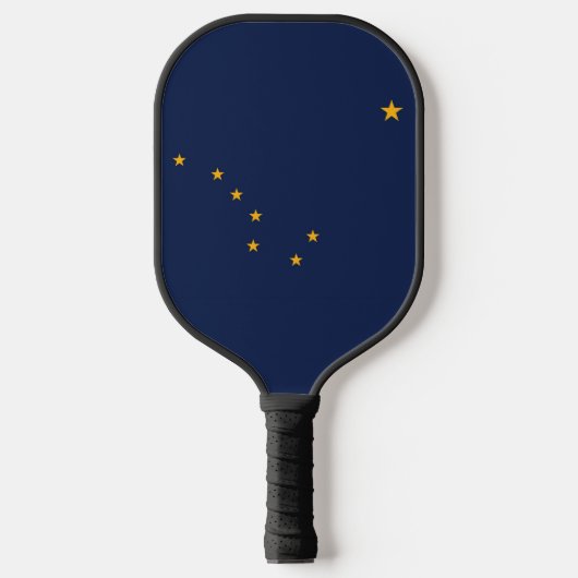 Pickleball Paddle met vlag van Alaska, Verenigde S (Voorkant)