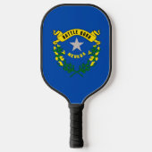 Pickleball Paddle met vlag van Nevada, Verenigde S (Voorkant)