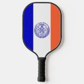 Pickleball Paddle met vlag van New York, Verenigde (Achterkant)