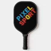 Pickleball Paddle Pixel Sport Bag | Retro Gamer ST (Achterkant)