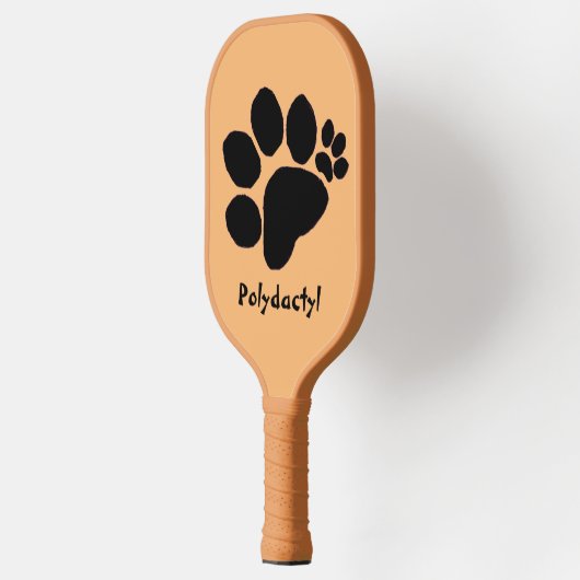 Pickleball Paddle - Polydactylade op Tan (Links)