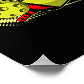 Pickleball Paddle Poster (Hoek)