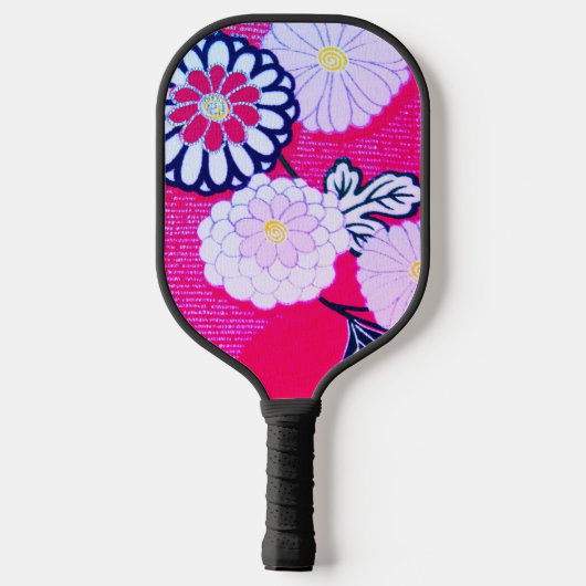 Pickleball Paddle TIGER IN BLACK JAPANESE STROMEN (Achterkant)
