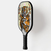 PICKLEBALL PADDLE TIGER MET FLAMES DIY INITIAAL (Links)