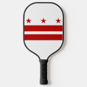 Pickleball-paddle, vlag van Washington DC Pickleball Paddle (Voorkant)