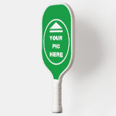 Pickleball Paddle - Voeg je Afbeelding toe - Wit (Links)