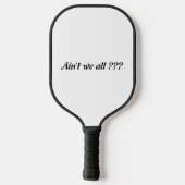 Pickleball Paddle voor een Bruce Fan (Achterkant)