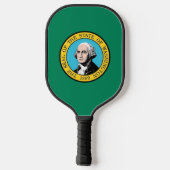 Pickleball Paddle, Washington State flag Pickleball Paddle (Achterkant)