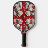 Pickleball Paddle with Colors of England (Achterkant)