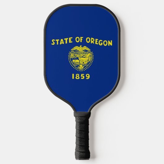 Pickleball Paddle with flag of Oregon, USA (Voorkant)