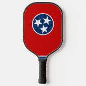 Pickleball Paddle with flag of Tennessee, USA (Achterkant)