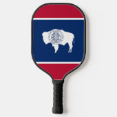 Pickleball Paddle, Wyoming flag Pickleball Paddle (Achterkant)