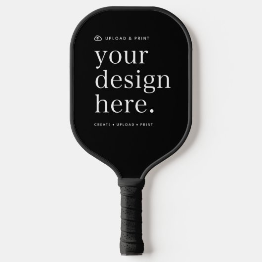 Pickleball Paddle Your Design Upload (Voorkant)