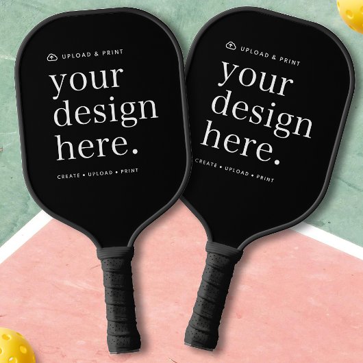 Pickleball Paddle Your Design Upload