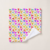 Pickleball Paddles en Sinaasappel Pickleball Kleur Bad Handdoek (Wasdoekje)