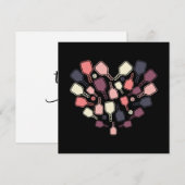  Pickleball Paddles Heart Bedankkaart (Voorkant / Achterkant)