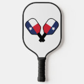 Pickleball Paddles met Texas Flag (Achterkant)