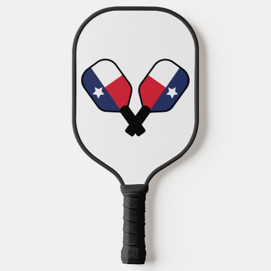 Pickleball Paddles met Texas Flag (Achterkant)