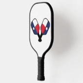 Pickleball Paddles met Texas Flag (Links)