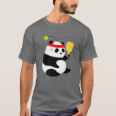 Pickleball Panda Beer BONK! T-shirt (Voorkant)