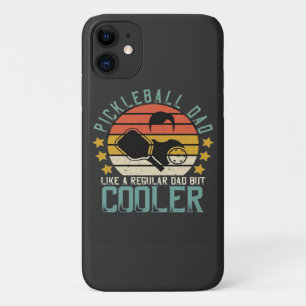 Pickleball-papa zoals een gewone papa maar cooler iPhone 11 hoesje