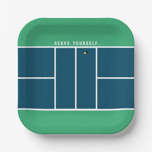 Pickleball Papieren Bordje (Voorkant)