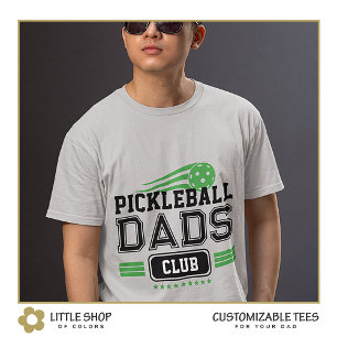 Pickleball Pappaclub Varsity Stijl Aanpasbaar T-shirt