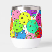 Pickleball Party Confetti- en Pickleball-ballonnen (Achterkant)