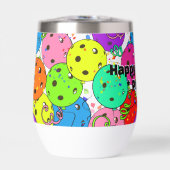 Pickleball Party Confetti et Pickleball Ballons (Avant)