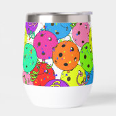 Pickleball Party Confetti et Pickleball Ballons (Gauche)