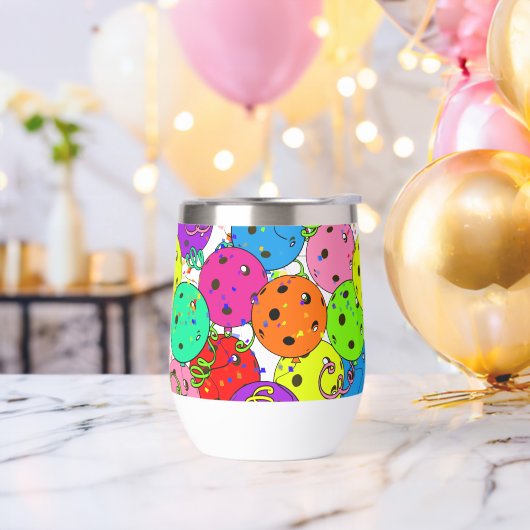 Pickleball Party Confetti et Pickleball Ballons (Enterrement de vie de garçon)