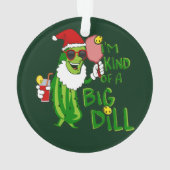 Pickleball Père Noël Big Dill (dos)