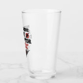 Pickleball Personalized Name The Disruptor Beer Glas (Links)