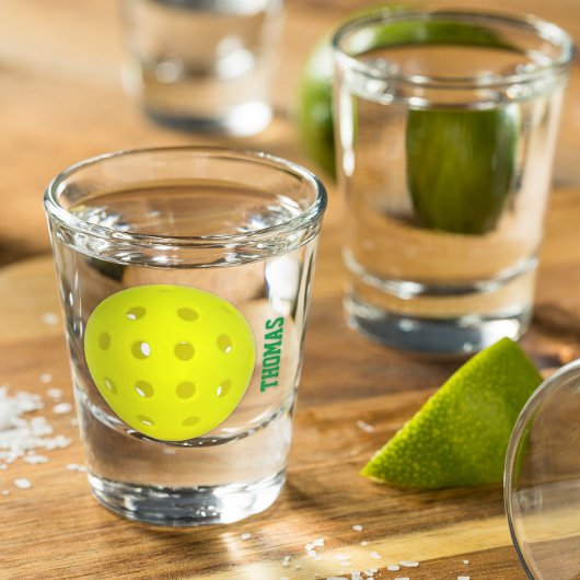 Pickleball Persoonlijk Shot Glass Glas