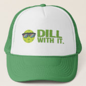 Pickleball-Pet "Dill with It" Trucker Pet (Voorkant)