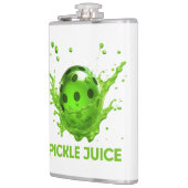 Pickleball "Pickle Juice" glas Heupfles (Links)