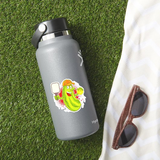 Pickleball Pickle Player Sticker (HydroFlask Insitu)