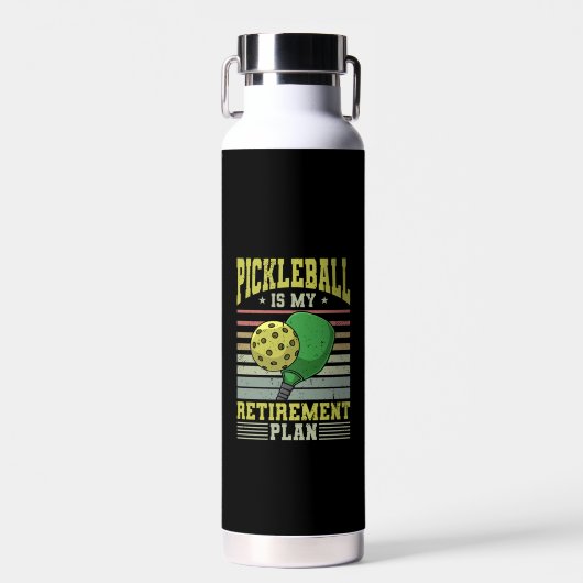 Pickleball - Pickleball Retirement Waterfles (Voorkant)