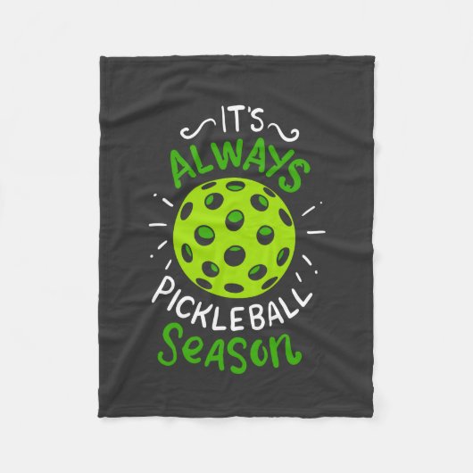 Pickleball - Pickleball Season Fleece Deken (Voorkant)