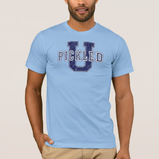 Pickleball "Pickled U"-Mannen Tee Shirt
