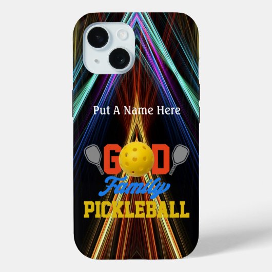 Pickleball Player/Fan personalize Case-Mate iPhone Case (Achterkant)